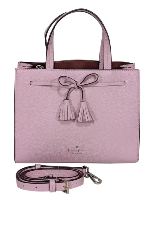 Kate Spade - Lilac Pink Pebbled Leather Satchel Bag