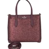 Kate Spade - Maroon Glitter Satchel