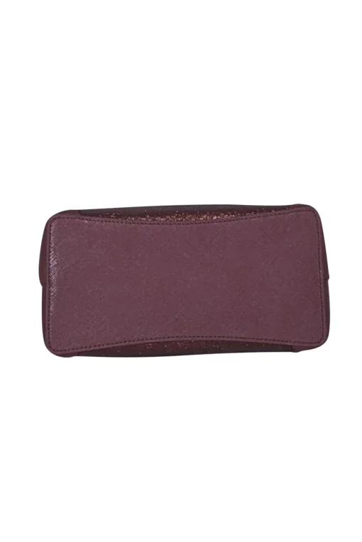 Kate Spade - Maroon Glitter Satchel