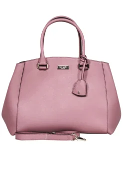 Kate Spade - Mauve Saffiano Leather Satchel
