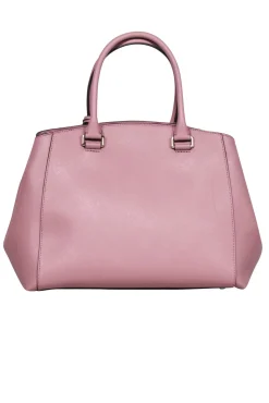 Kate Spade - Mauve Saffiano Leather Satchel