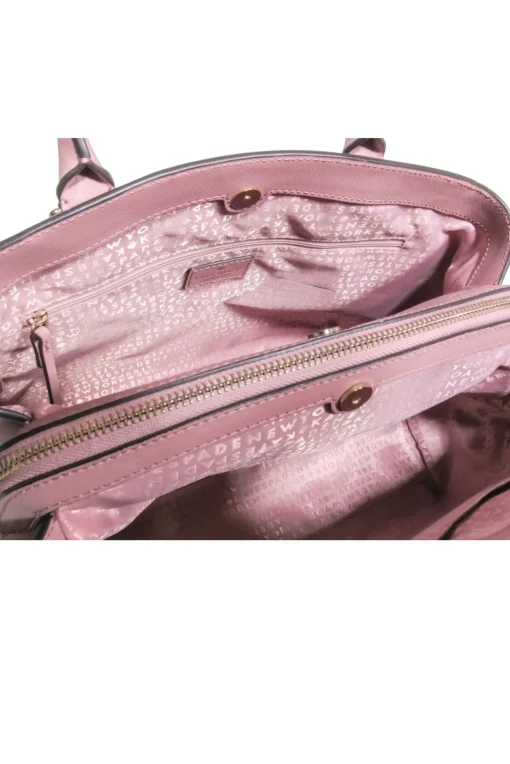 Kate Spade - Mauve Saffiano Leather Satchel