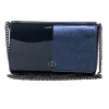 Kate Spade - Navy Leather & Patent Fold Over Crossbody Bag