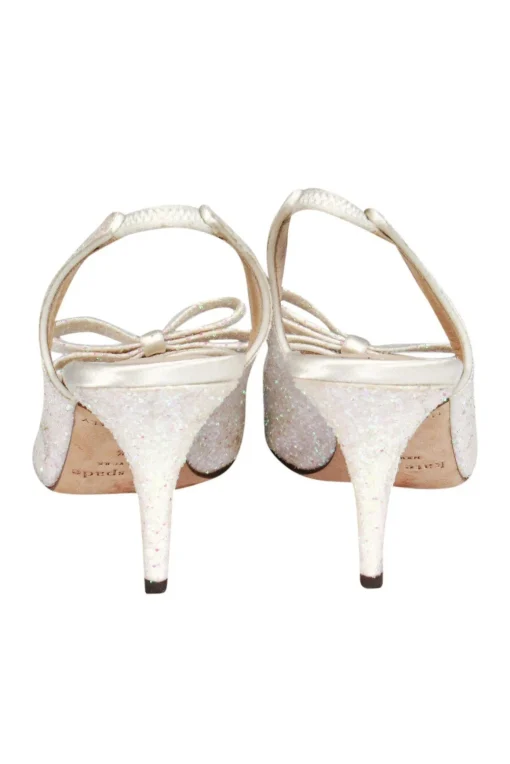 Kate Spade - Pink Glitter Slingback Pumps Sz 5.5