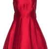 Kate Spade - Red Sleevelss Open Bow Back Fit & Flare Dress Sz 8