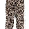 Kate Spade  - Tan & Black Cheetah Print Pencil Leg Trouser Sz 8