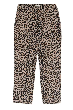 Kate Spade  - Tan & Black Cheetah Print Pencil Leg Trouser Sz 8