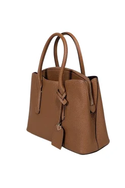 Kate Spade - Tan Grained Leather Crossbody Bag