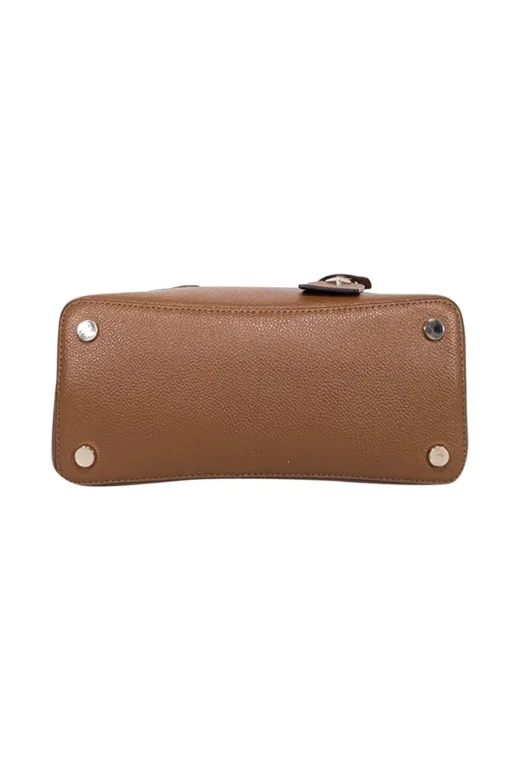 Kate Spade - Tan Grained Leather Crossbody Bag