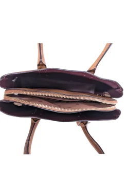 Kate Spade - Tan Grained Leather Crossbody Bag