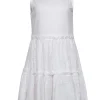 Kate Spade - White "Freshwhite" Cotton Tiered Sundress Sz M