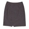 Kay Unger - Purple & Grey Houndstooth Skirt Sz 4