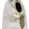 Kendra Scott - Gold Chain w/ Large Black Pendant & Tassels