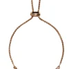 Kendra Scott - Rose Gold Adjustable Jeweled Bar Bracelet