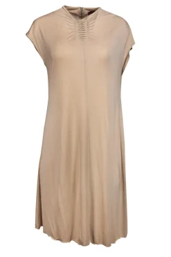 Kenzo - Tan Cap Sleeve Shift Dress Sz S