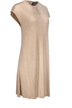 Kenzo - Tan Cap Sleeve Shift Dress Sz S