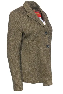 Kenzo Jungle - Vintage Brown Wool Blazer Sz 10