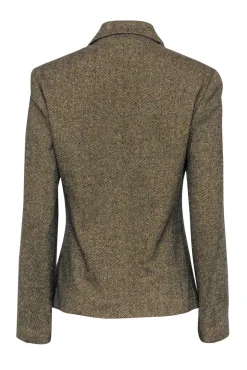 Kenzo Jungle - Vintage Brown Wool Blazer Sz 10