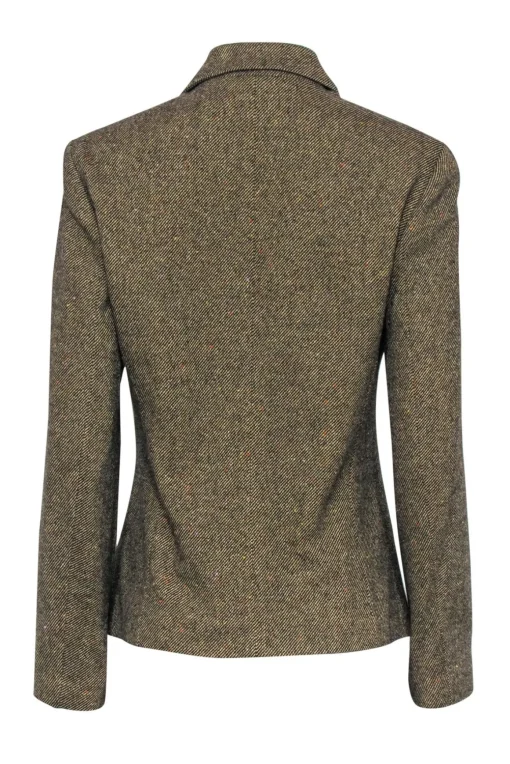 Kenzo Jungle - Vintage Brown Wool Blazer Sz 10