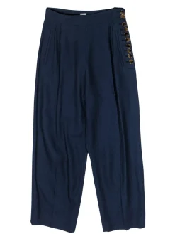 Khaite - Navy High Rise Slacks Sz M