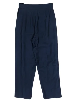 Khaite - Navy High Rise Slacks Sz M