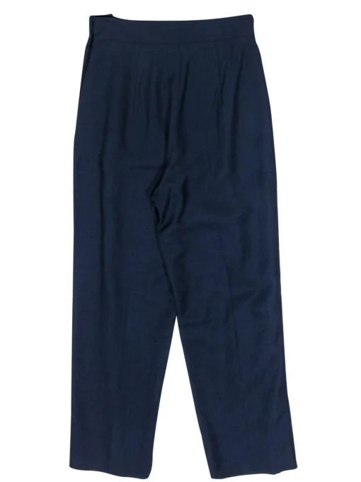 Khaite - Navy High Rise Slacks Sz M