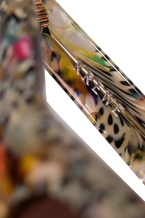 Krewe - White & Multi Color Tortoise Sunglasses