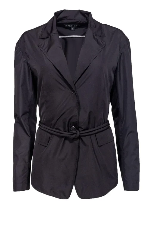 Lafayette 148 - Black Blazer w/ Skinny Belt Sz 4