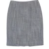 Lafayette 148 - Periwinkle & Brown Suit Skirt Sz 4P