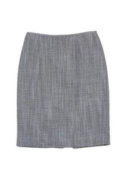 Lafayette 148 - Periwinkle & Brown Suit Skirt Sz 4P