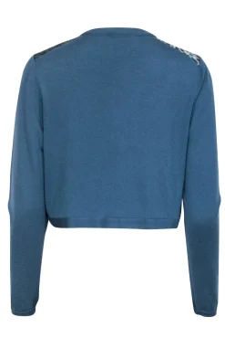 Lafayette 148 - Teal Floral Brocade Cardigan Sz M