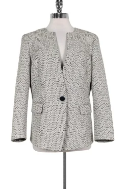 Lafayette 148 - White & Blue Blazer Sz 10