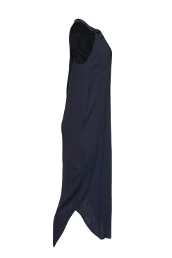 L'Agence - Navy Sleeveless Twist Back Maxi Dress Sz 0