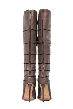 L.A.M.B. - Brown Leather Knee High Boots Sz 9.5