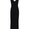 Lanvin - Black Halter Tuxedo Dress Sz 8