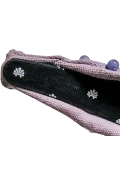 Lele Sadoughi - Lilac Knot Front Headband w/ Purple Bead Embellishment
