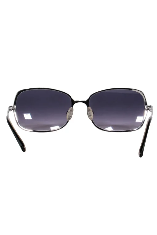 Les Copains - Silver Frame w/ Dark Blue Lens Sunglasses