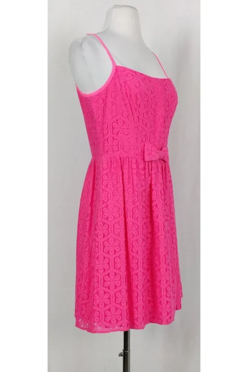 Lilly Pulitzer - Hot Pink Lace Dress Sz 6
