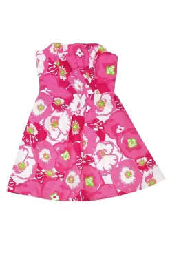 Lilly Pulitzer - Pink Floral Print Dress Sz 4
