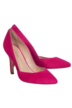 Loeffler Randall - Fuchsia Pony Hair Pointed Toe Pumps Sz 6