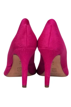 Loeffler Randall - Fuchsia Pony Hair Pointed Toe Pumps Sz 6