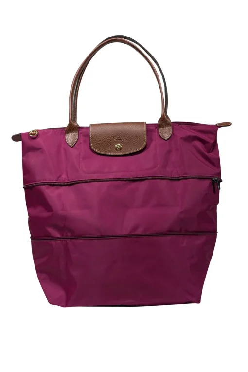 Longchamp - Purple Le Pliage Original Large Tote bag
