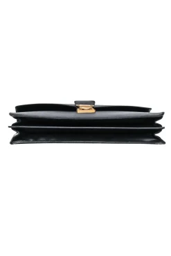 Louis Vuitton - Black Epi Seviette Briefcase Handbag