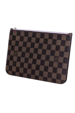 Louis Vuitton - Brown Damier Ebene Pochette Wristlet