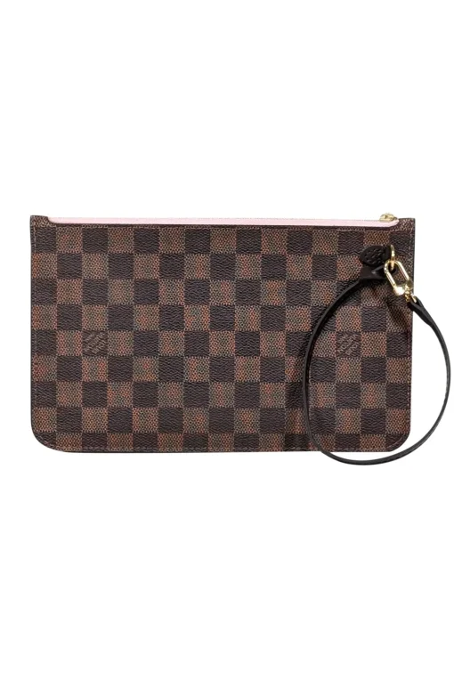 Louis Vuitton - Brown Damier Ebene Pochette Wristlet