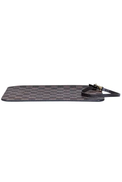 Louis Vuitton - Brown Damier Ebene Pochette Wristlet