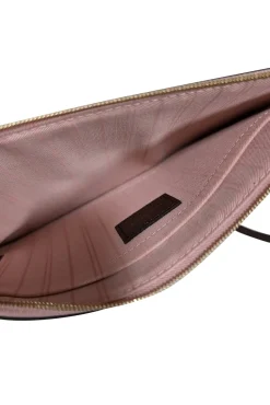 Louis Vuitton - Brown Damier Ebene Pochette Wristlet
