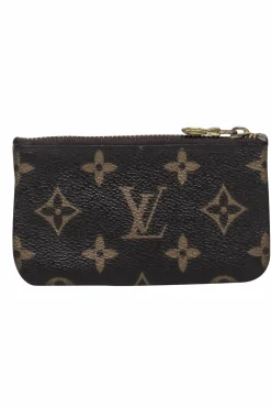 Louis Vuitton - Brown Logo Coin Purse