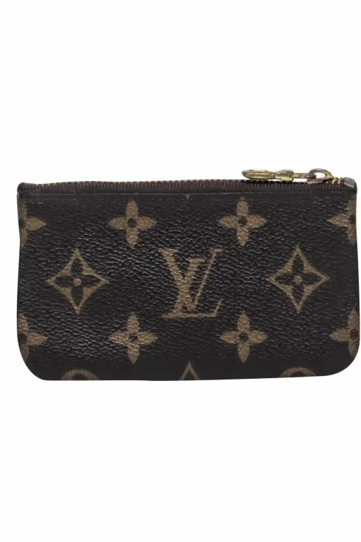 Louis Vuitton - Brown Logo Coin Purse
