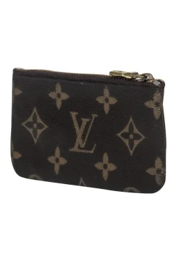 Louis Vuitton - Brown Logo Coin Purse